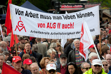 Berlin  Deutschland  1. Mai Demonstration des DGB