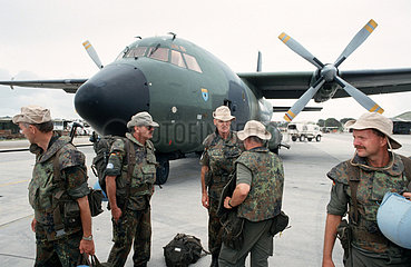 Bundeswehr- UNOSOM2- Einsatz in Somalia.