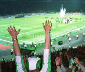 Berlin  DFB-Pokalfinale 2004 im Olympiastadion