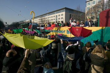 Berlin  Karneval-Umzug Unter den Linden