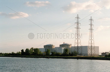 Kernkraftwerk der EdF in Fessenheim