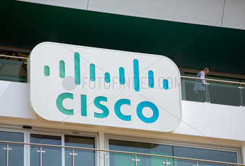 London  Grossbritannien  Cisco House- Niederlassung des amerikanischen und globalen Neztwerkanbieters Cisco Systems