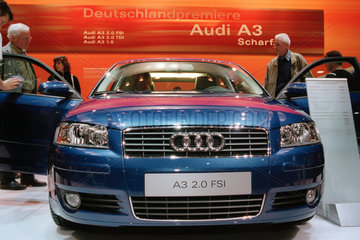 Vorstellung des neuen Audi A3 zur Automesse in Leipzig