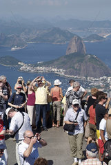 Brasilien  Blick auf Rio de Janeiro