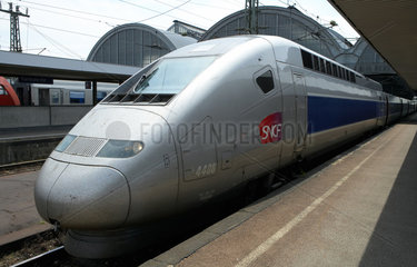 Karlsruhe  ein TGV POS
