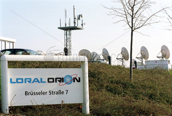 Hannover  Deutschland  Satelliten- und Mobilfunkantennen