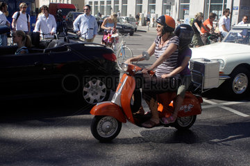 Muenchen  altes Moped