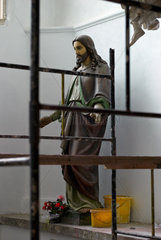 Breslau  Polen  Jesusstatue in einer Kapelle in der Elisabethkirche