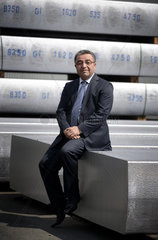 Berlin  Deutschland  Mustafa Guengoer  Chef der BAGR Berliner Aluminiumwerk GmbH