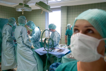 Essen  Deutschland  eine Operation im Krankenhaus