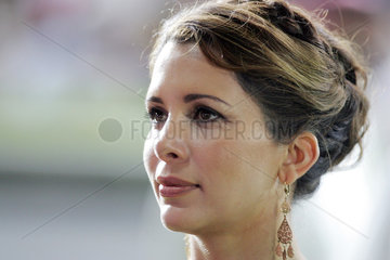 Dubai  Vereinigte Arabische Emirate  Prinzessin Haya von Jordanien im Portrait