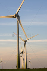 Petersdorf  Deutschland  Windkraftraeder