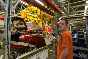 Saarlouis  Deutschland  Ford-Werke in Saarlouis  Endmontage vom Ford Focus