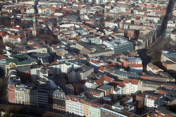 Berlin  Ausblick aus dem Fernsehturm