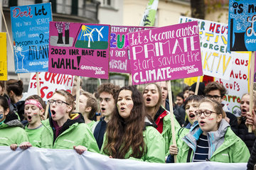 Kinderdemo zur UN-Klimakonferenz Bonn 2017