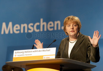 Angela Merkel  CDU  am Aschermittwoch