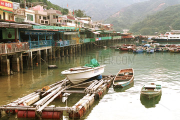 Lamma Island  eine Touristenattraktion in Hongkong