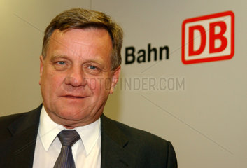 Hartmut Mehdorn  Vorstandsvorsitzender Deutsche Bahn AG