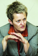 Bundeslandwirtschaftsministerin Renate Kuenast