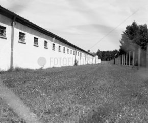 Gefaengnistrakt  Gedenkstaette KZ Dachau  Deutschland