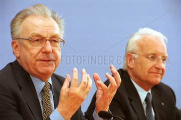 Dr. Lothar Spaeth und Dr. Edmund Stoiber