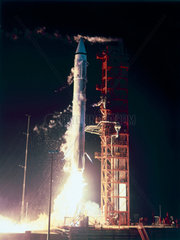 Launch of Atlas-Centaur rocket  1967.