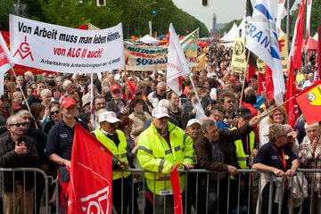Berlin  Deutschland  1. Mai Demonstration des DGB