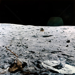 Apollo Lunar Module on the Moon  1971-1972.
