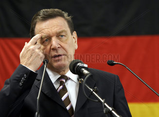 Gerhard Schroeder  SPD  bei HDW