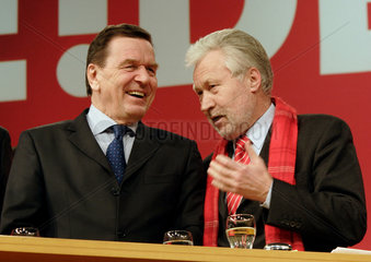 Wahlkampf mit Gerhard Schroeder