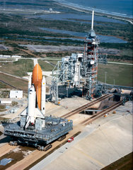 Space Shuttle prior to mission STS-3  1982.