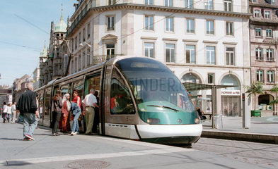 Metrozug in Strasbourg