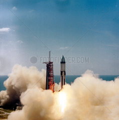 Launch of a Saturn 1B rocket  1966.