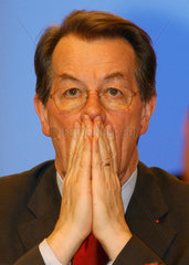 Franz Muentefering  SPD-Parteivorsitzender