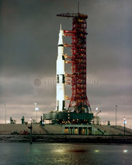The Apollo 11 Saturn V rocket  1969.