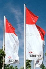 Flaggen der Badenia Bausparkasse