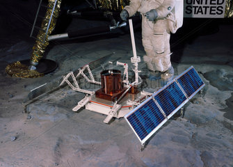 Apollo 11 Passive Seismic Experiment Package (PSEP)  1969.