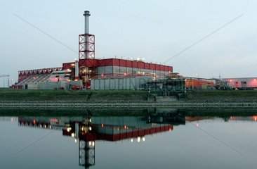 Muellsortieranlage Thermoselect am Karlsruher Hafen