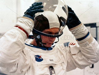 Apollo 9 astronaut David Scott  1969.