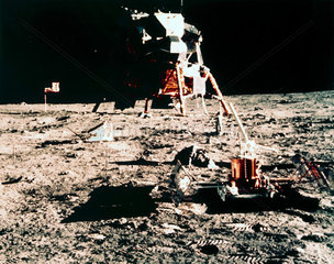 Apollo 11 lunar experiments  1969.