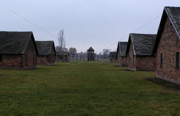 Gefangenenbaracken im KZ Auschwitz II - Birkenau