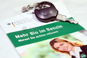 Berlin  Deutschland  Symbolfoto zum Biokraftstoff E10