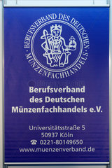 Berlin  Deutschland  Berufsverband des Deutschen Muenzfachhandels auf der World Money Fair