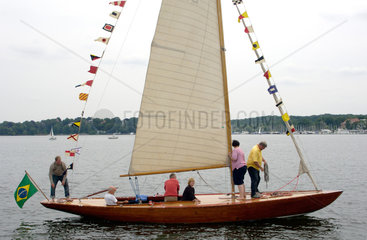 Berlin  Deutschland  Havel-Klassik  Traditionstreffen klassischer Segelboote