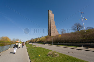Laboe  Deutschland  der Turm des Marine-Ehrenmals