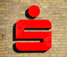 Eckernfoerde  Logo der Sparkasse