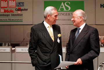 Axel Springer Verlag AG  Hauptversammlung 1999