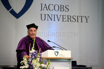 Bremen  Deutschland  Prof. Joachim Treusch  Rektor der Jacobs University Bremen