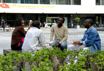 Braunschweig  afrikanische Studenten an der TU Carolo-Wilhelmina