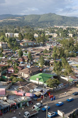 Addis Abeba  Aethiopien  Stadtansicht